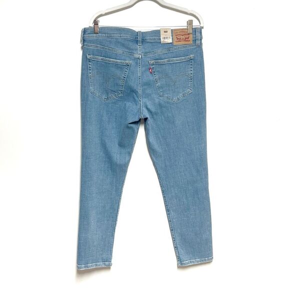 NWT Levi’s Women’s Boyfriend Stellar Stretch Mid Rise Tapered Ankle Jeans Sz 31 - Picture 7 of 9